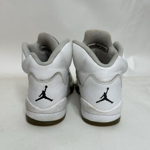 Nike Shoes Air Jordan 5 Retro BG “White Metallic” 2024 - Picture 5 of 10